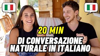 Conversazione Naturale in Italiano Con Francesca Sub ITA  Imparare l’Italiano [upl. by Alysa]