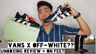 Offwhite Vulc Low Top Sneakers Unboxing  Review amp On Feet [upl. by Mathilde]