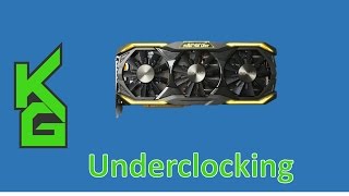 Underclocking a GPU  Gtx 1070 Amp Extreme  i7 6700  1080p [upl. by Euqinay345]