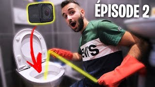 ENVOYER UNE GOPRO DANS LES TOILETTES  ÉPISODE 2 [upl. by Alrahc]