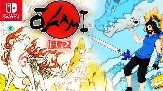 OKAMI HD EN SWITCH ES LA MEJOR VERSIÓN Y NO POR SER PORTÁTIL [upl. by Jotham126]