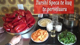 Turshi Speca te kuq te perveluara Recept i Nenes quot 12 quot [upl. by Adnovoj873]