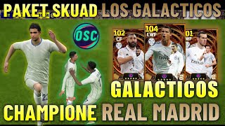 PAKET SKUAD GALACTICOS  AKU PAKE FULL SKUAD REAL MADRID PERAYAAN JUARA LALIGA SPANYOL 2024 [upl. by Karwan]