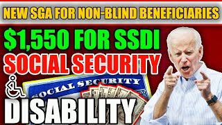 quot2024 SSDI Changes New SGA Limits Revealed  Financial Futuresquot [upl. by Ivo]