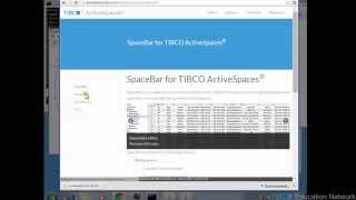 Using the TIBCO ActiveSpaces Spacebar Tool [upl. by Hieronymus]