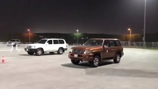 NISSAN PATROL VTC TURBO VS TOYOTA LAND CURSER GXR 🔥🔥🚀🚀🚀😳 subscribe like car alivtc99694x4 [upl. by Bettye]