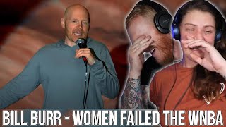 COUPLE React to Bill Burr  Women Failed the WNBA  OB DAVE REACTS [upl. by Liddy]