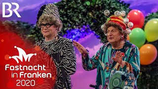 Heißmann amp Rassau als Witwen  Fastnacht in Franken 2020  Veitshöchheim  BR Kabarett amp Comedy [upl. by Oab]