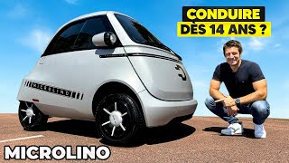 Essai Microlino – Conduire dès 14 ans c’est POSSIBLE [upl. by Areivax523]