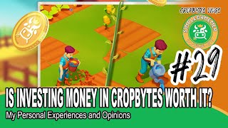 Is Investing Money In Cropbytes Worth it [upl. by Longo]