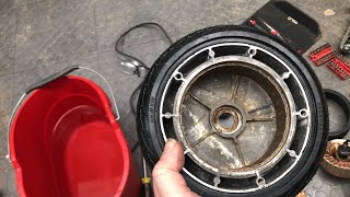 Ninebot ES4 front tire replacement [upl. by Elaweda]