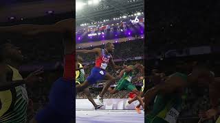 Team USAs Noah Lyles 100m gold medal win was so close he thought Jamaica won [upl. by Flory154]