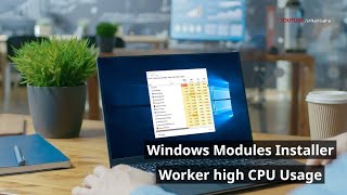 Windows Modules Installer Worker High CPU or DISK usage 7 Solutions 2024 [upl. by Titos171]