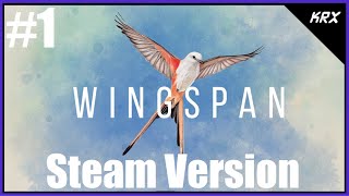 Wingspan  Digital Steam Edition  How to Play Gameplay and Impressions  Part 12 [upl. by Ecinhoj265]