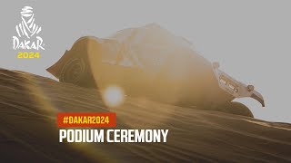 Podium ceremony  Dakar 2024 [upl. by Anilec]