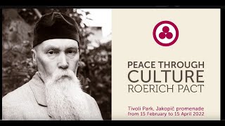 Exhibition Peace through Сulture Roerich Pact  Ljubljana Slovenia 2022 [upl. by Eenerb]