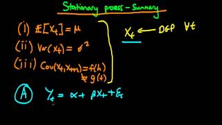 Stationary series summary [upl. by Erreit55]