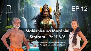 Aigiri Nandini Mahishasur Mardhini Stotram  Durga Mas glory  Part 3 with Guru Pashupati [upl. by Damalas]