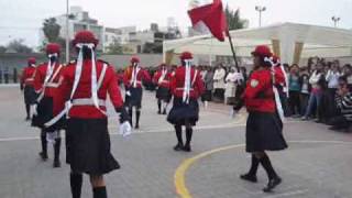 ESCOLTA Y ESTADO MAYOR DE LA IEEMBLEMATICA JUANA ALARCO DE DAMMERT  65 ANIVERSARIO  2010 [upl. by Niletac878]