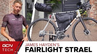 James Haydens Transcontinental Fairlight Strael Bikepacking Setup [upl. by Naitsirc156]