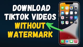 How To EASILY Download TikToks Without the Watermark [upl. by Avevoneg82]