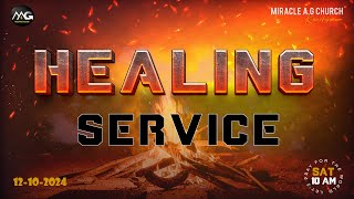 🔴🅻🅸🆅🅴  Healing Saturday Service  12OCT24  RevOEVARGHESE  Miracle AG  Kanchipuram [upl. by Strawn]