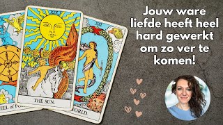 Jouw ware liefde heeft heel hard gewerkt om zo ver te komen  Januari 2024  Tarot Reading [upl. by Atnauqal]