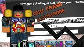 Roblox Case Clicker NEW CRASH GAMEMODE EASY FREE CASE BUX OR A FAILURE [upl. by Jacquelyn276]