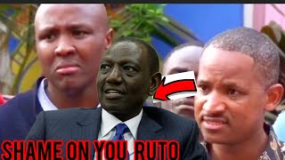 BABU OWINOKETER KIDS SCREAMING RUTO YOU COMMITTED CRMES ICC [upl. by Yuji]