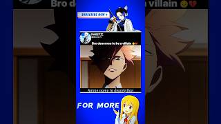 Bro deserves to be a villain 😔💔anime sadanime animeedit [upl. by Aeslehs]