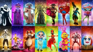 All WalkOuts  The Masked Singer Season 6 [upl. by Leay]