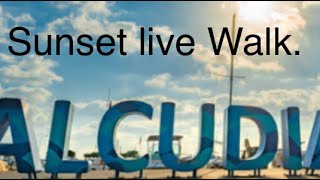 Alcudia port walk LIVE [upl. by Ribal]