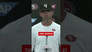 Kyle Shanahan on Talanoa Hufanga returning vs the Rams 49er nfl [upl. by Yelsehc628]