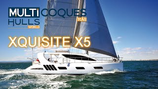 X5 Catamaran  Boat Review Onboard  Xquisite Yachts  Multihulls World  Multicoques Mag [upl. by Sieber]