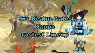 Farming soul with Six Realm Gates Kappa  Fastest lineup [upl. by Airual613]