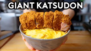 Giant Katsudon  Anything With Alvin [upl. by Eam]