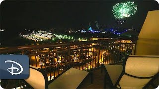 Best Views From Walt Disney World Resorts  Contemporary Resort [upl. by Essirehs]