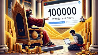 How to Create 100K SEOOptimized Posts in WordPress  The Ultimate Programmatic SEO Guide [upl. by Landing338]