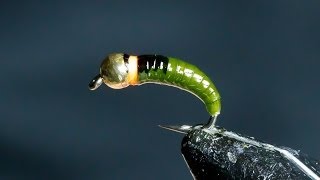 Nymph Skin caddis larvae  czech nymph [upl. by Rosati]