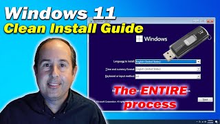 Windows 11 Clean Install Guide  The ENTIRE process  How to Install Windows 11 [upl. by Natanoy]