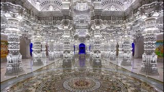 Largest Hindu Temple of USA  Swaminarayan Akshardham temple RobbinsvilleNewjersey 1million [upl. by Latsyc358]