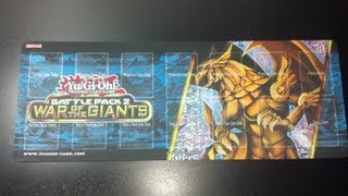 Yugioh Battle Pack 2 War of the Giants Sealed Play Box Opening  The Winged Dragon of Ra [upl. by Akihsat109]