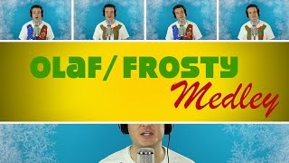 Disneys Frozen  OlafFrosty Medley  Acapella Cover by Jared Halley [upl. by Ydniahs444]