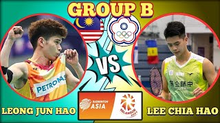 GROUP B🇲🇾LEONG JUN HAO CEMERLANG BERI MATA KE2 BUAT 🇲🇾MALAYSIA🔥😱‼️HEBAT AKSI LJN👏👍‼️ [upl. by Anialem957]