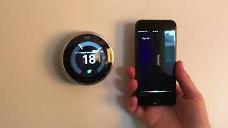 Siri Homekit controlando termostato Nest [upl. by Ttevy636]