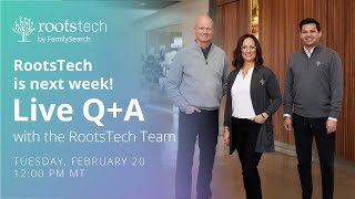 RootsTech is next week [upl. by Zebulen]