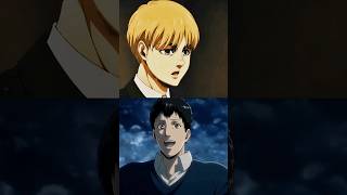 Armin X bertholdt vs attack on Titan anime shorts [upl. by Lauretta]