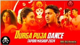 Durga Puja Dance Tapori Mashup 2024  Nonstop Dj Remix Mashup [upl. by Johnathan]