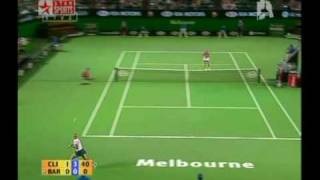 2007 Australian Open R1 Kim Clijsters vs Vasilisa Bardina [upl. by Enella]