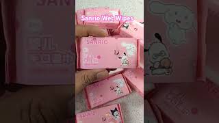 Sanrio Wet Wipes  World Toys shorts unboxing worldtoys toys toyreviews [upl. by Suolhcin]